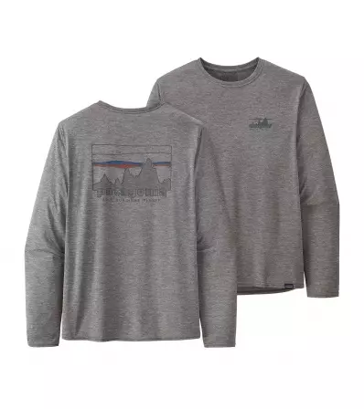 Блуза Patagonia Capilene Cool Daily Graphic Shirt Long Sleeve M's
