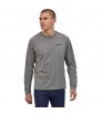 Blouse Patagonia Long-Sleeved P-6 Logo Responsibili-Tee M's